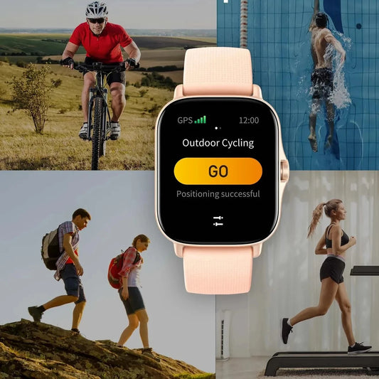 Amazfit GTS 2 Smartwatch All-Round Health and Fitness Tracking Alexa Built-in for Android iOS