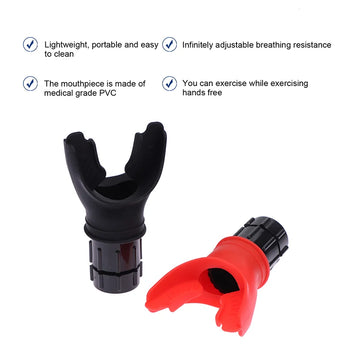 Silicone Breathing Trainer for Respiratory Fitness and High Altitude Training